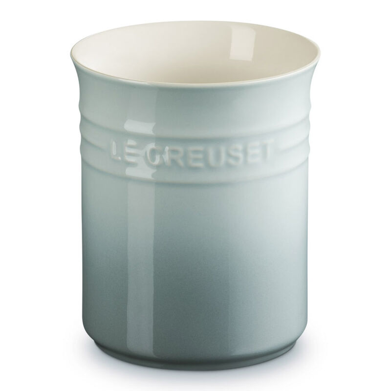 Le Creuset Small Utensil Jar - Sea Salt image number 0